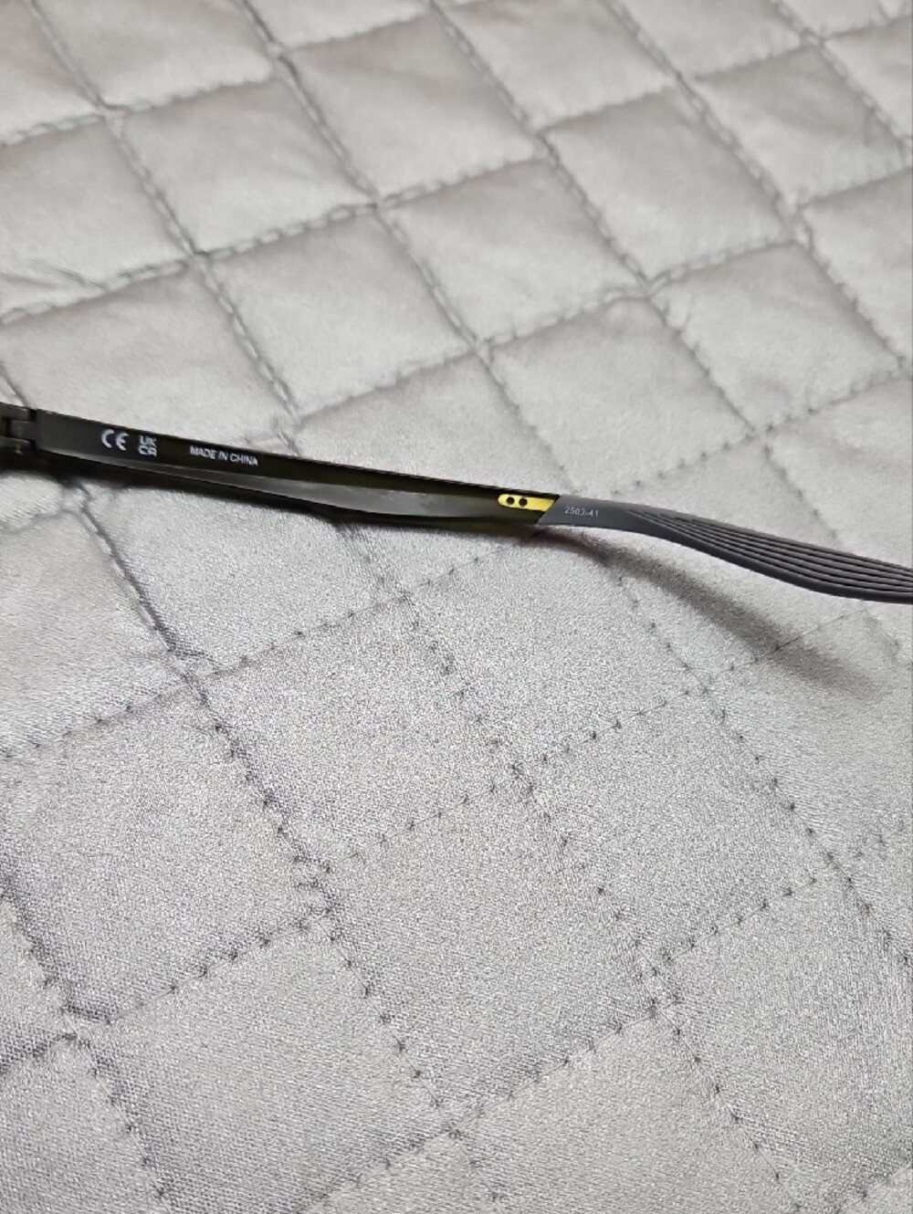 Nike Men's Black and Gray Eyewear Gold Temple Arm Nike 7116 Live Free - Picture 13 of 16